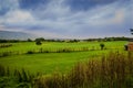 Overlooking the Pastures Royalty Free Stock Photo